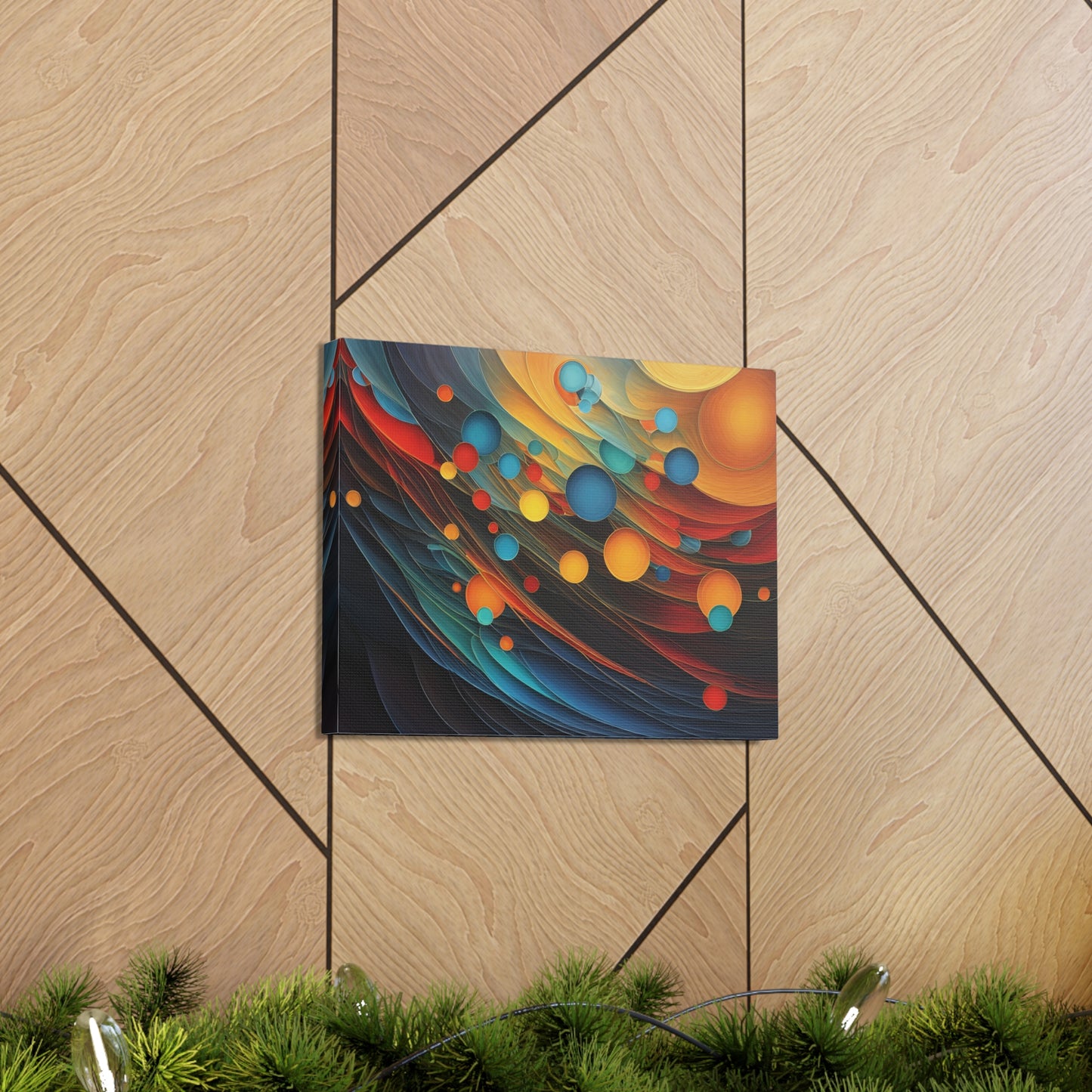 Serene Symphony: Abstract Wall Décor