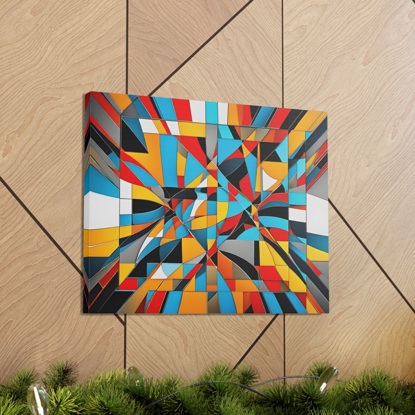 Chromatic Dreams: Abstract Wall Décor