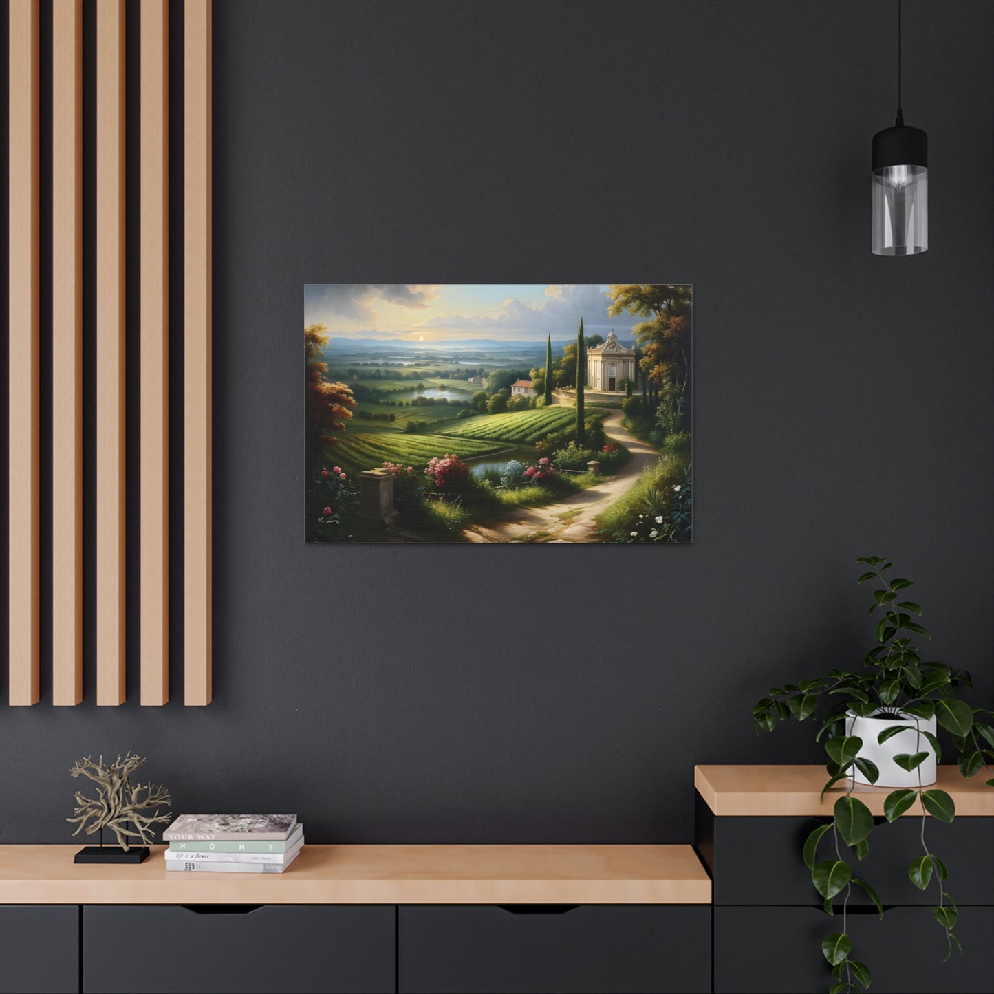 Woodland Glade: Classic Oil Painting Wall Décor