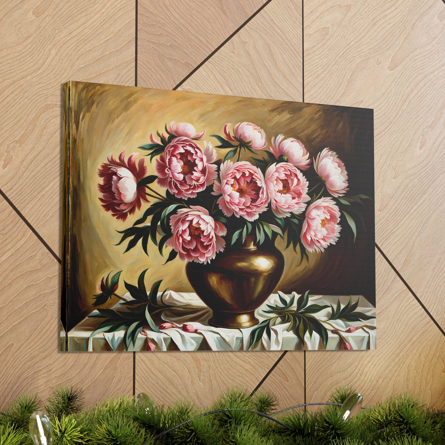 Floral Bloom: Classic Oil Painting Wall Décor