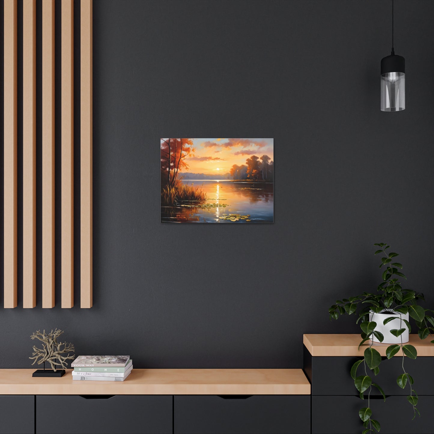 Enchanted Vista: Classic Oil Painting Wall Décor