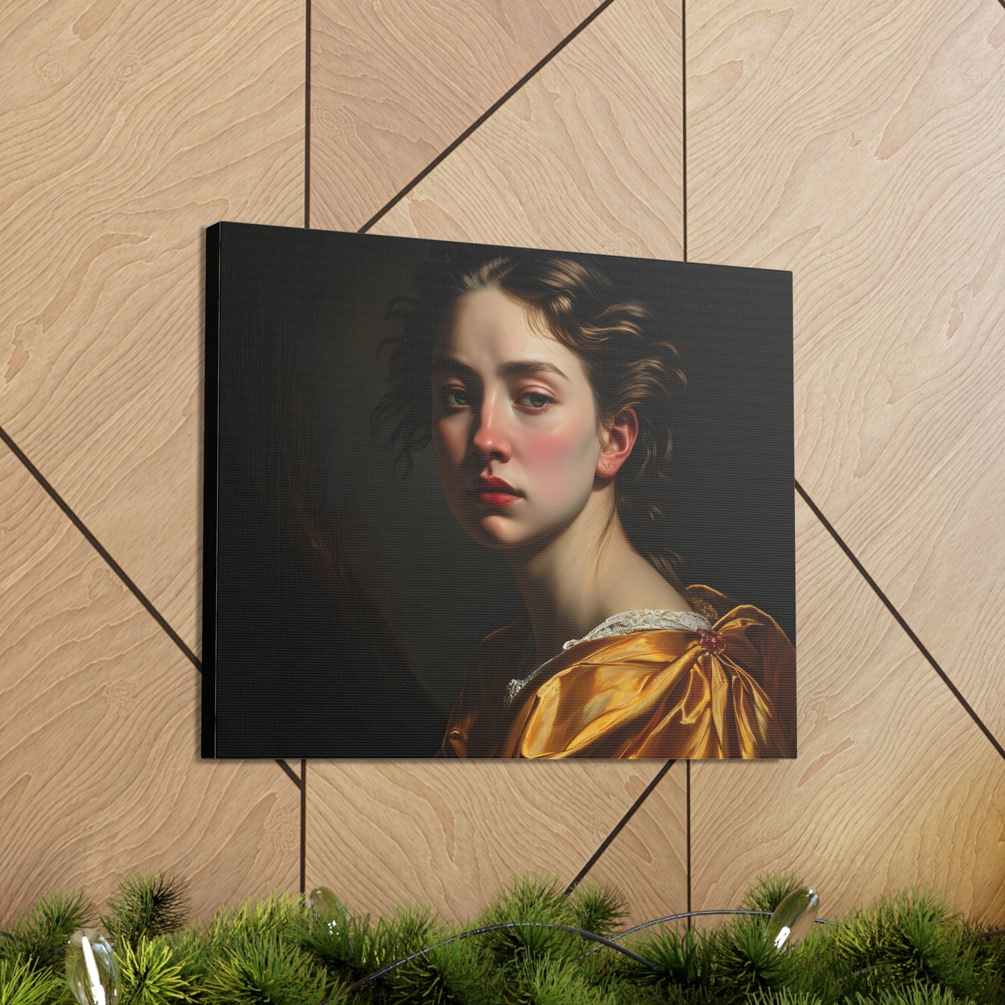 Humility: Classic Oil Painting Wall Décor