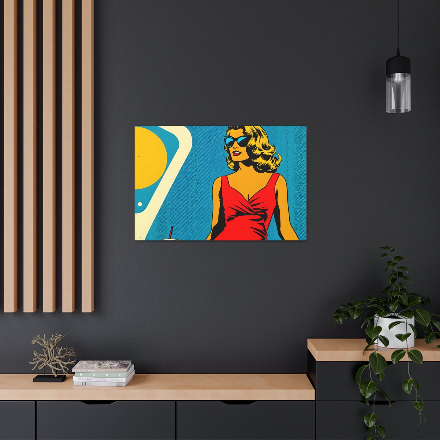 Retro Radiance: Pop Art Wall Décor