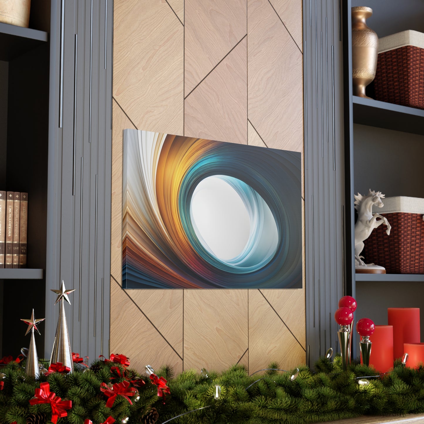 Kinetic Echo: Abstract Wall Décor