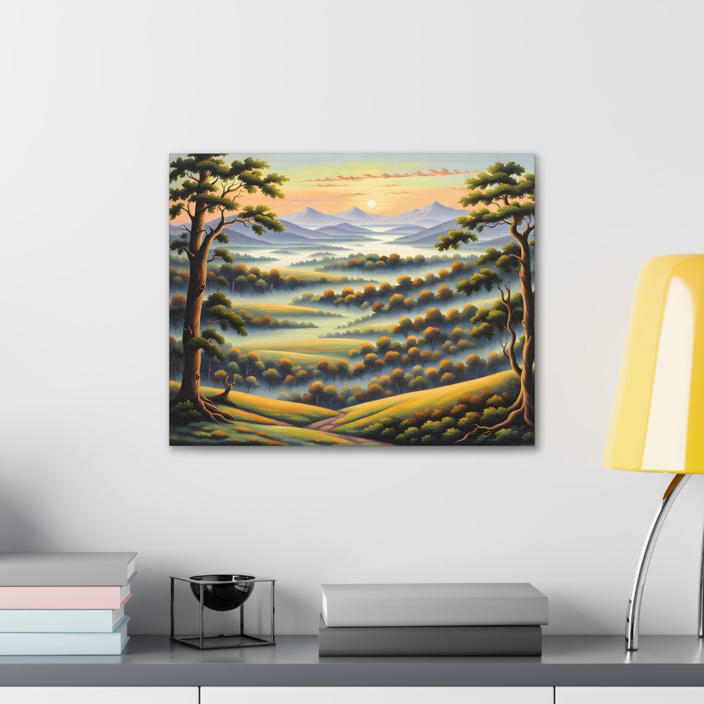 Enchanted Forest: Classic Oil Painting Wall Décor