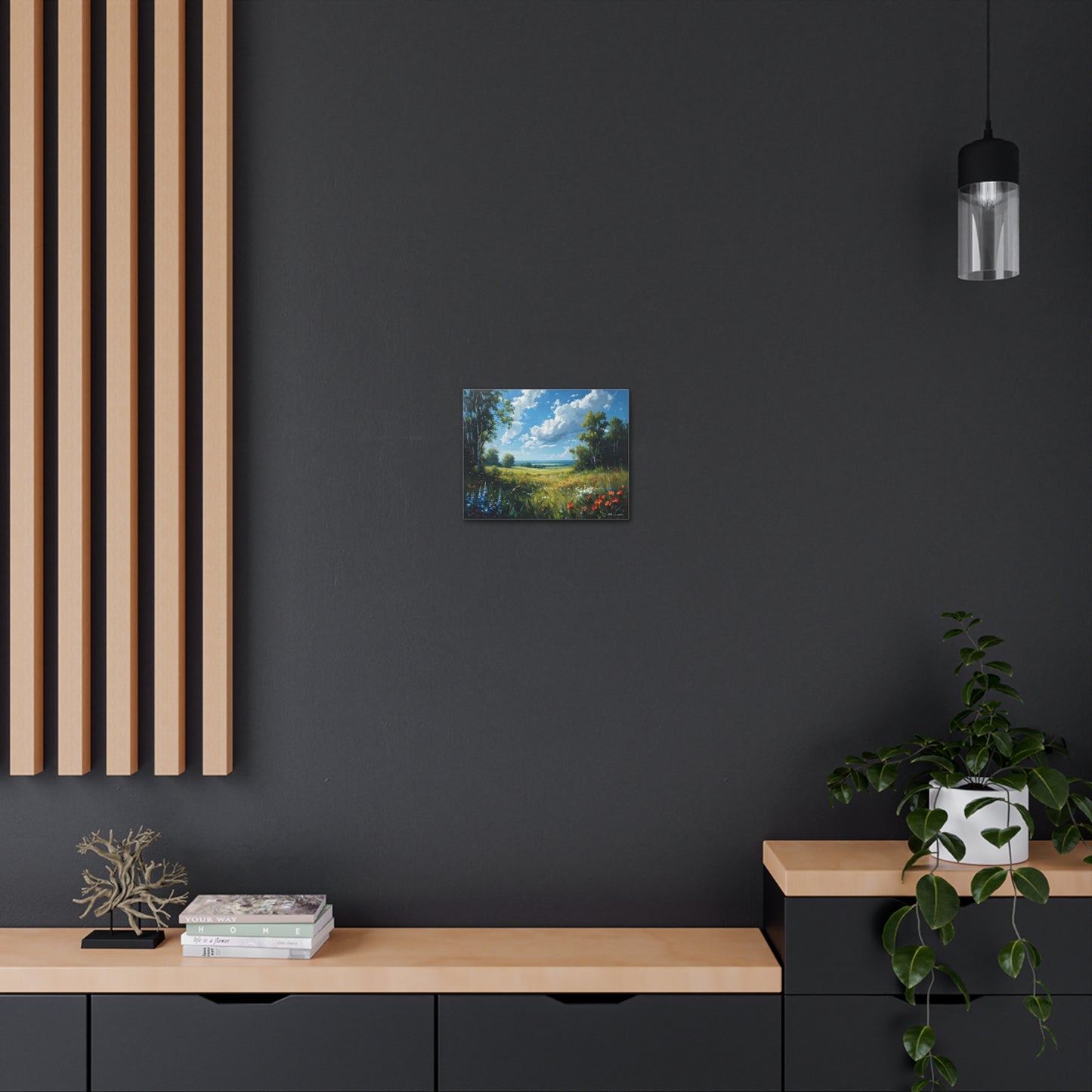 Celestial Skies: Classic Oil Painting Wall Décor