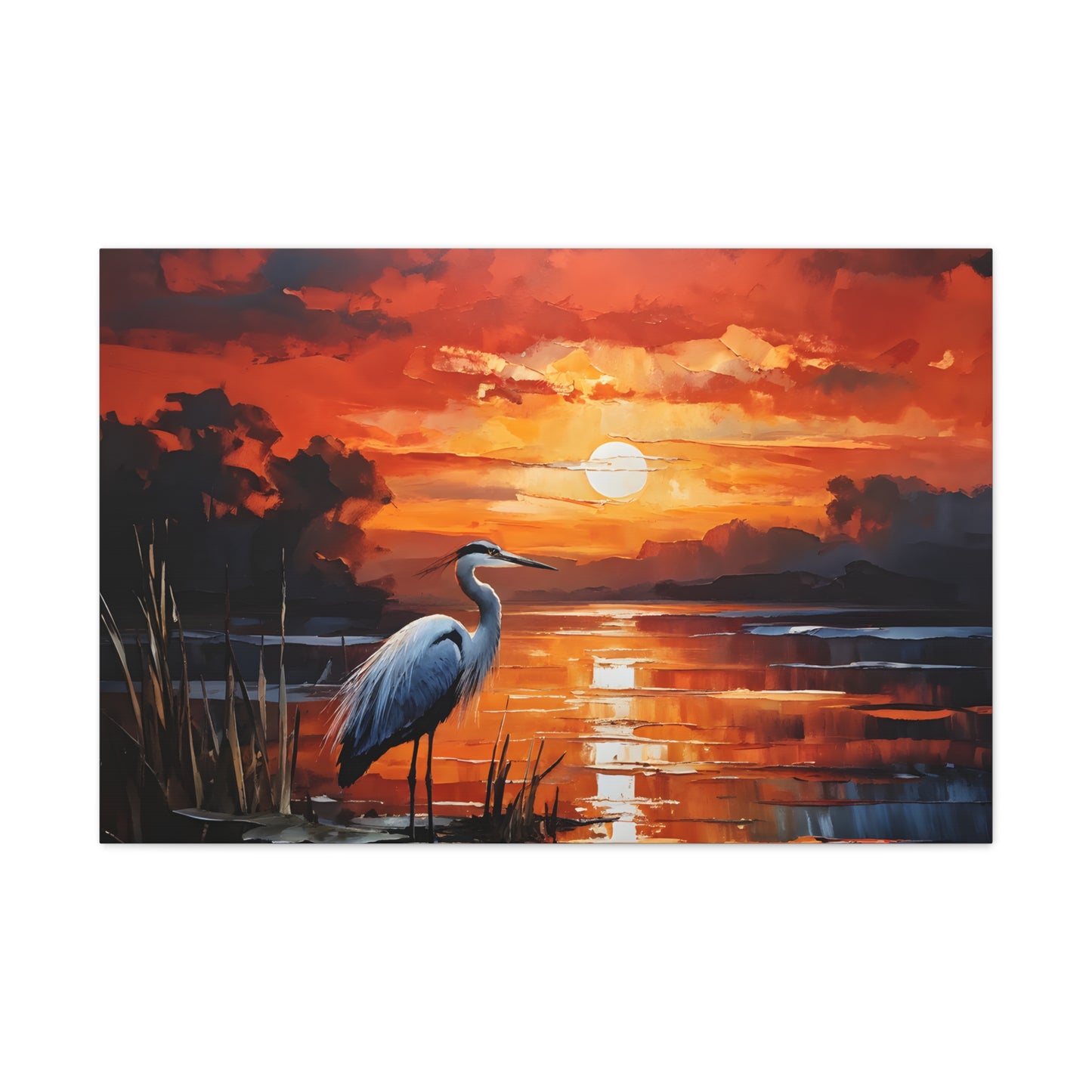 Tranquil View: Classic Oil Painting Wall Décor