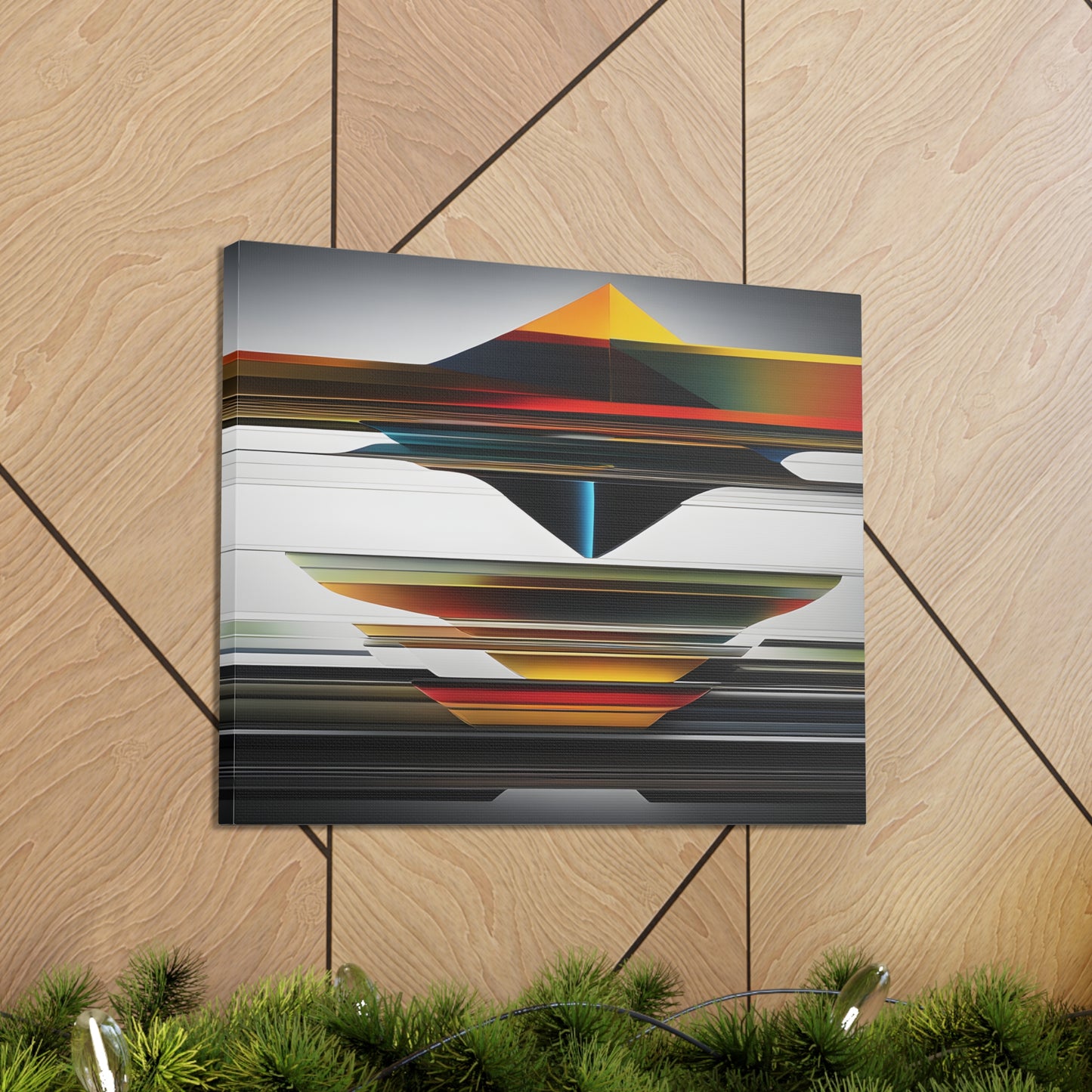 Harmony Waves: Abstract Wall Décor