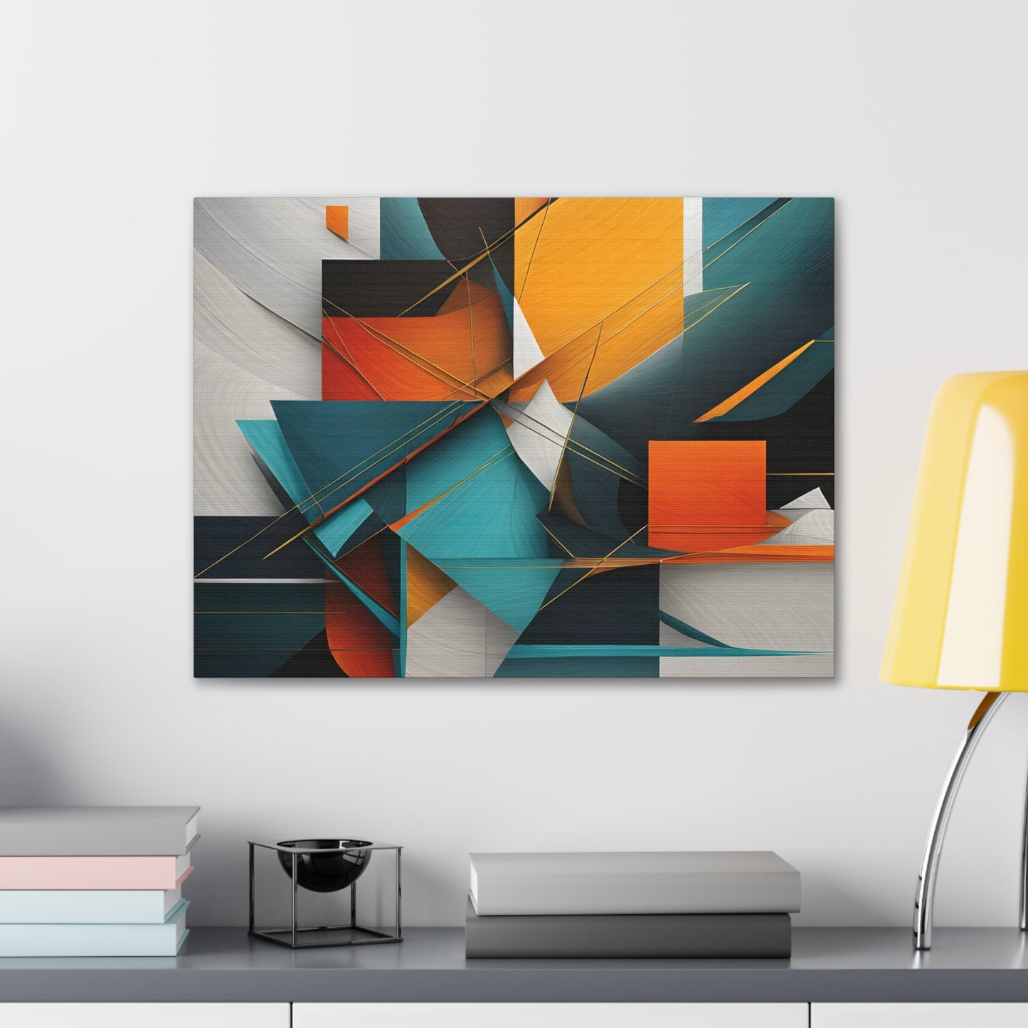 Chromatic Harmony: Abstract Wall Décor