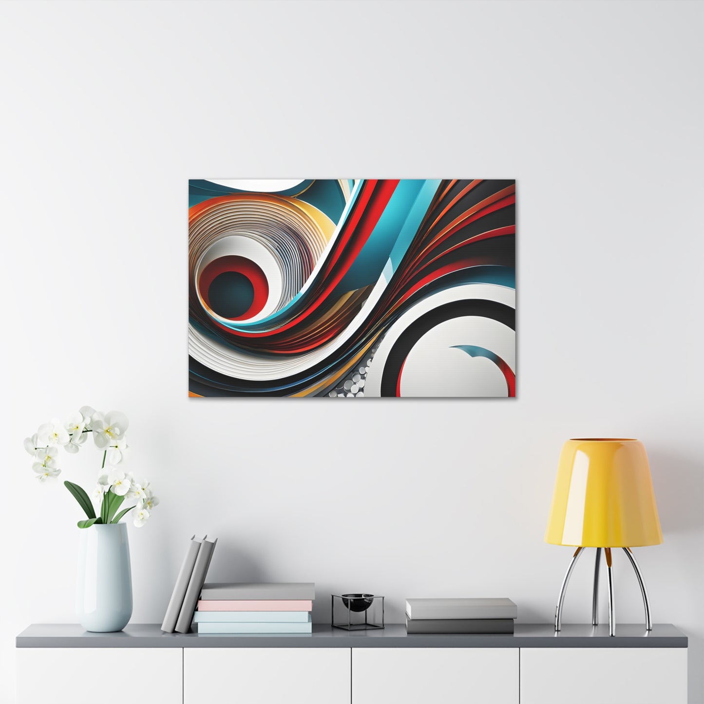 Cosmic Ripples: Abstract Wall Décor