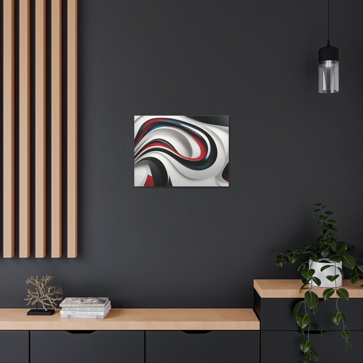 Enigmatic Flow: Abstract Wall Décor