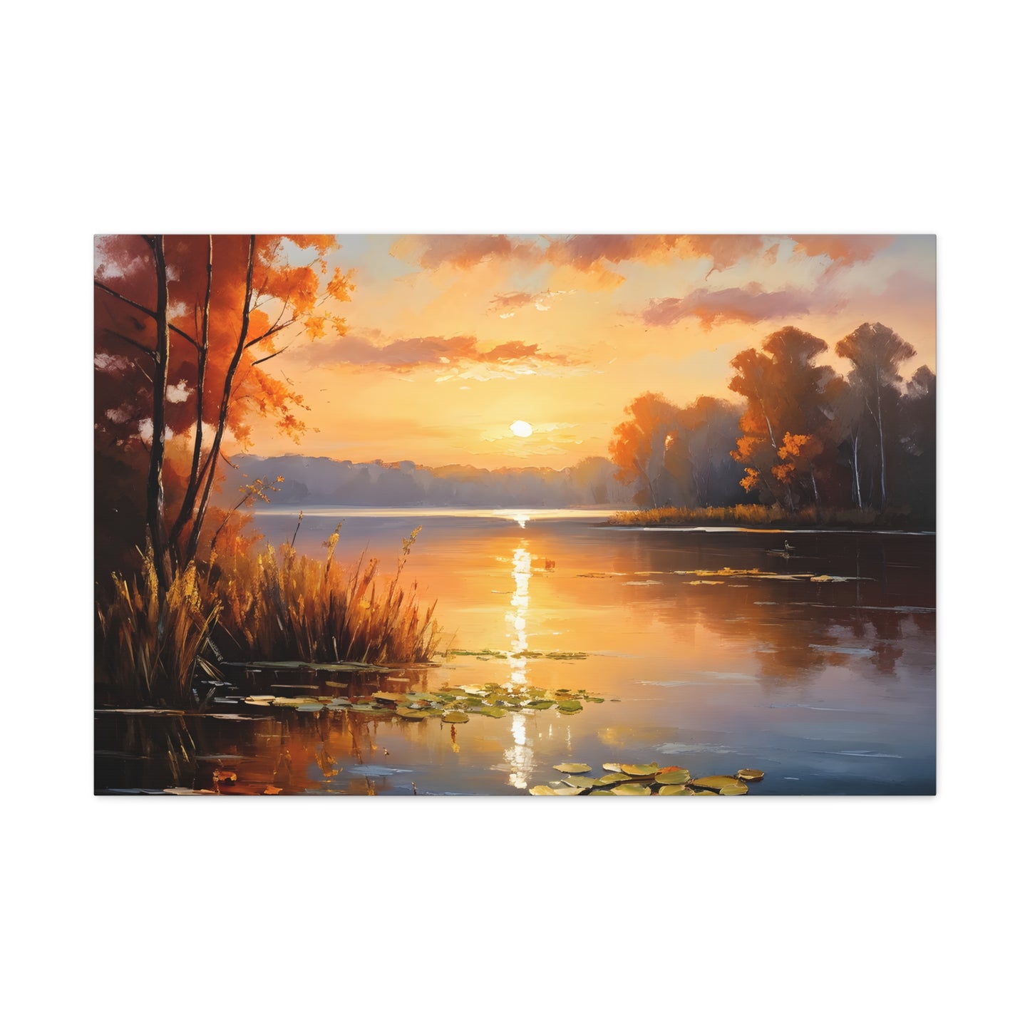 Enchanted Vista: Classic Oil Painting Wall Décor