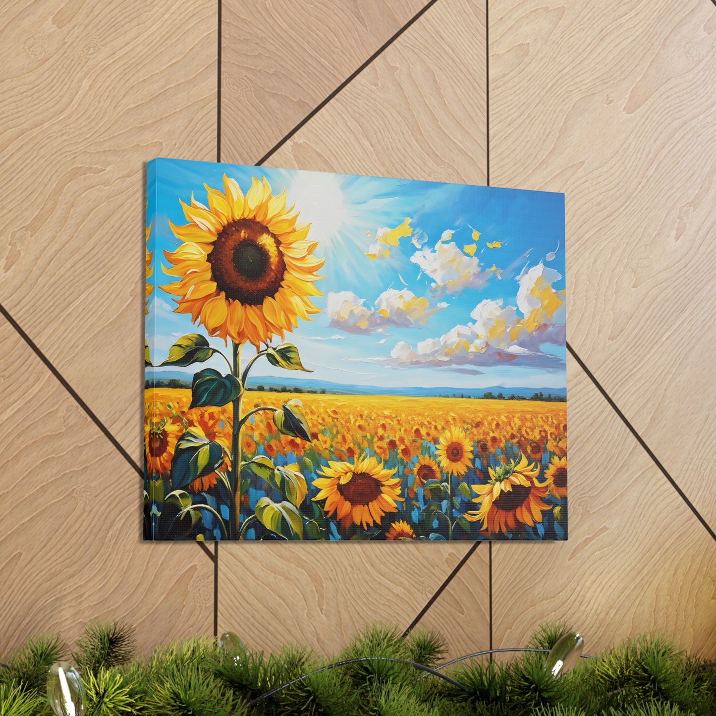 Dawn’s Glow: Classic Oil Painting Wall Décor