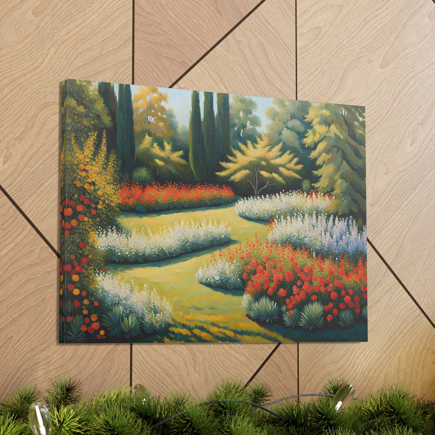 Serenity Path: Classic Oil Painting Wall Décor