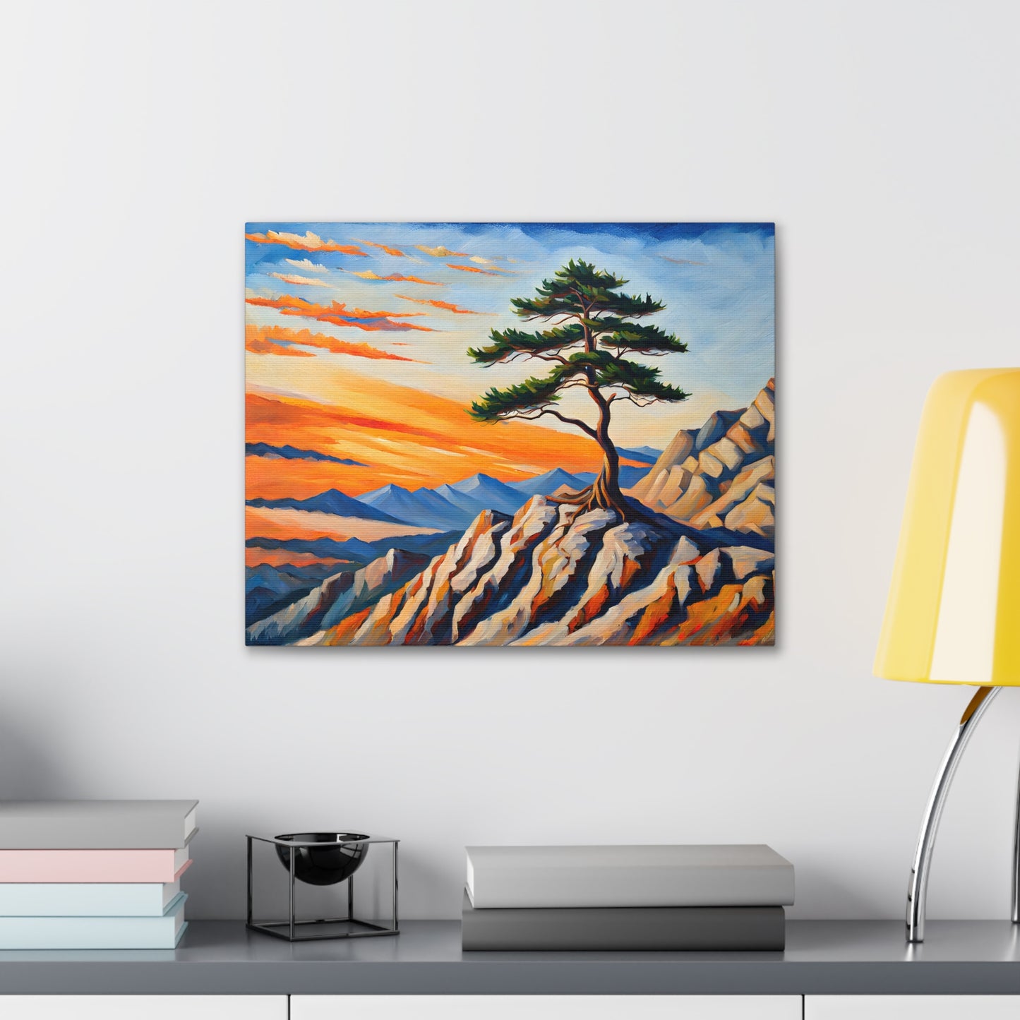 Warm Hues: Classic Oil Painting Wall Décor