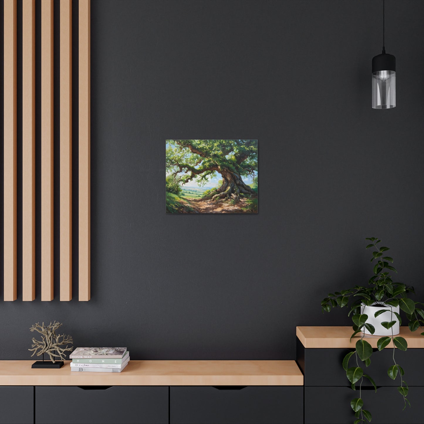 Enchanted Grove: Classic Oil Painting Wall Décor