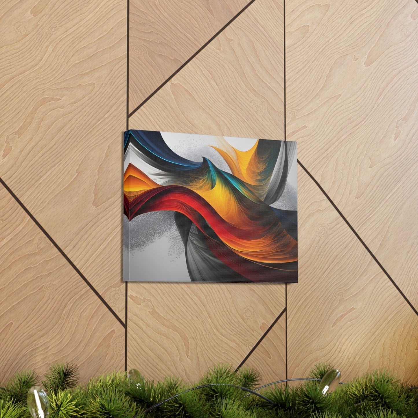 Twilight Serenade: Abstract Wall Décor