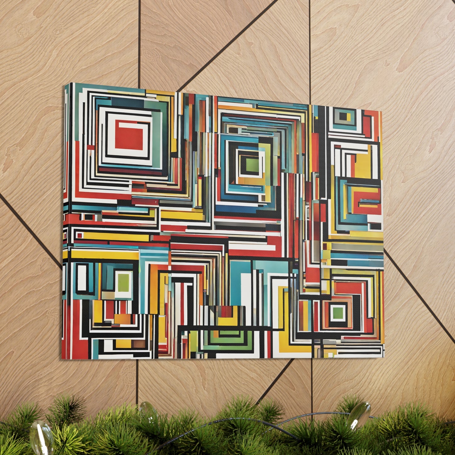 Enchanted Maze: Abstract Wall Décor