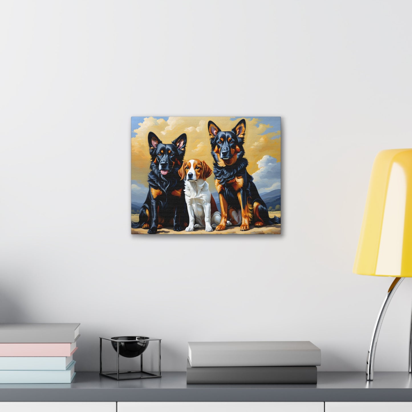 Dog's Elegance: Animal Wall Décor