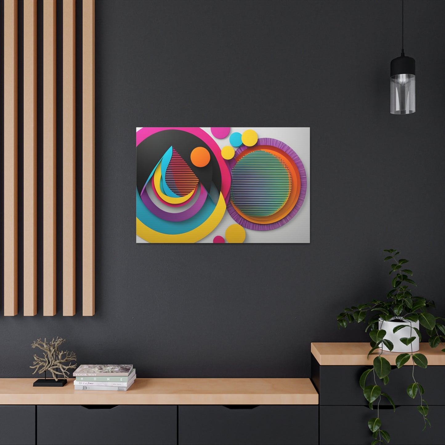 Quantum Harmony: Abstract Wall Décor