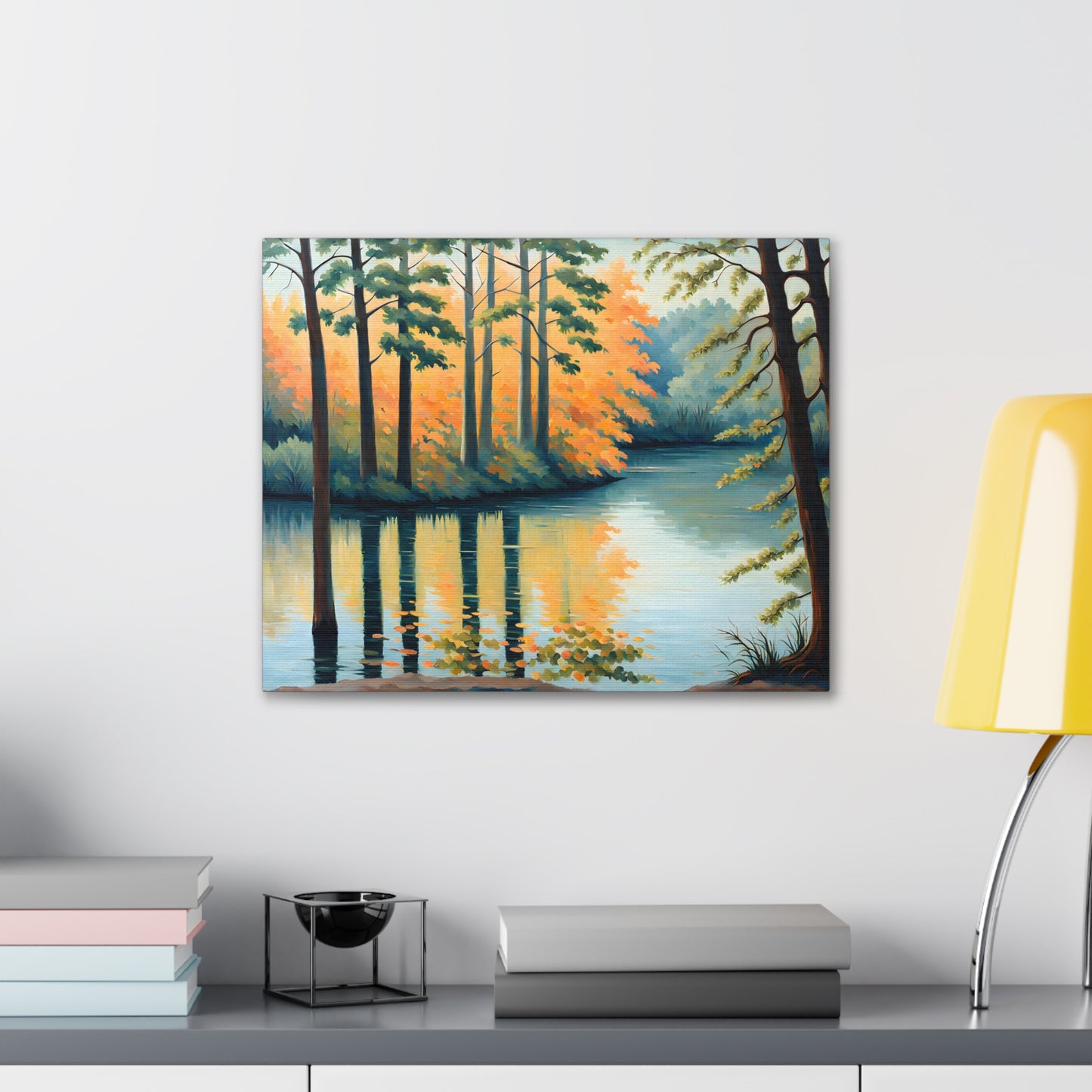 Still Waters: Classic Oil Painting Wall Décor