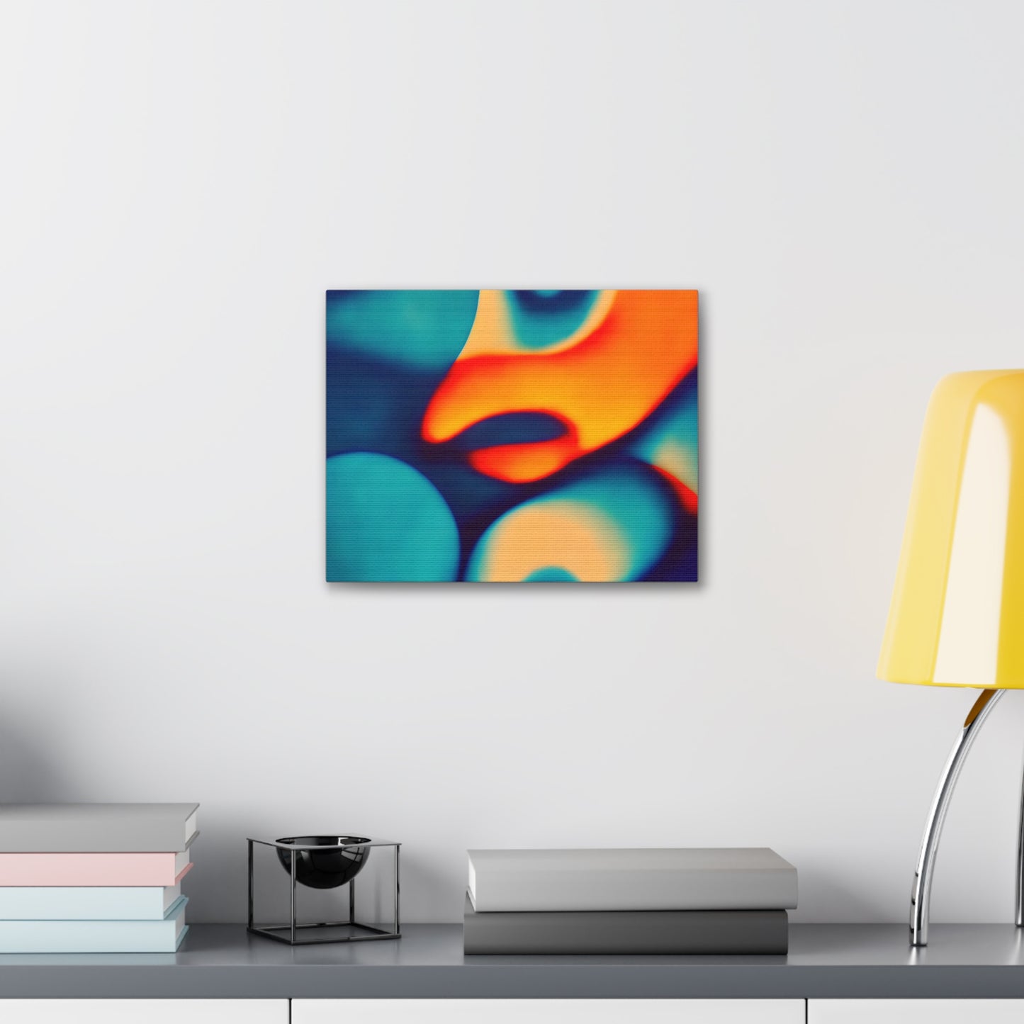 Radiant Bliss: Abstract Colors Wall Décor