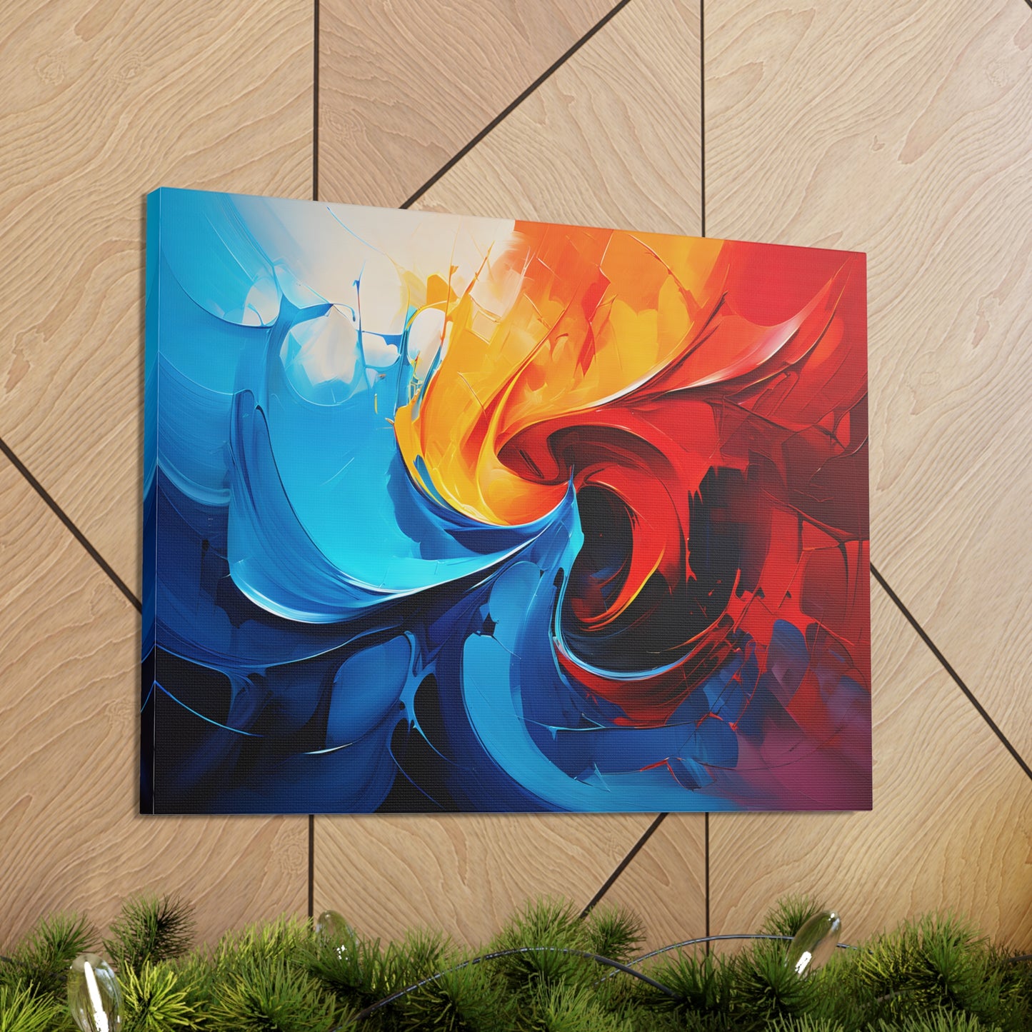 Colorful Chaos: Abstract Wall Décor