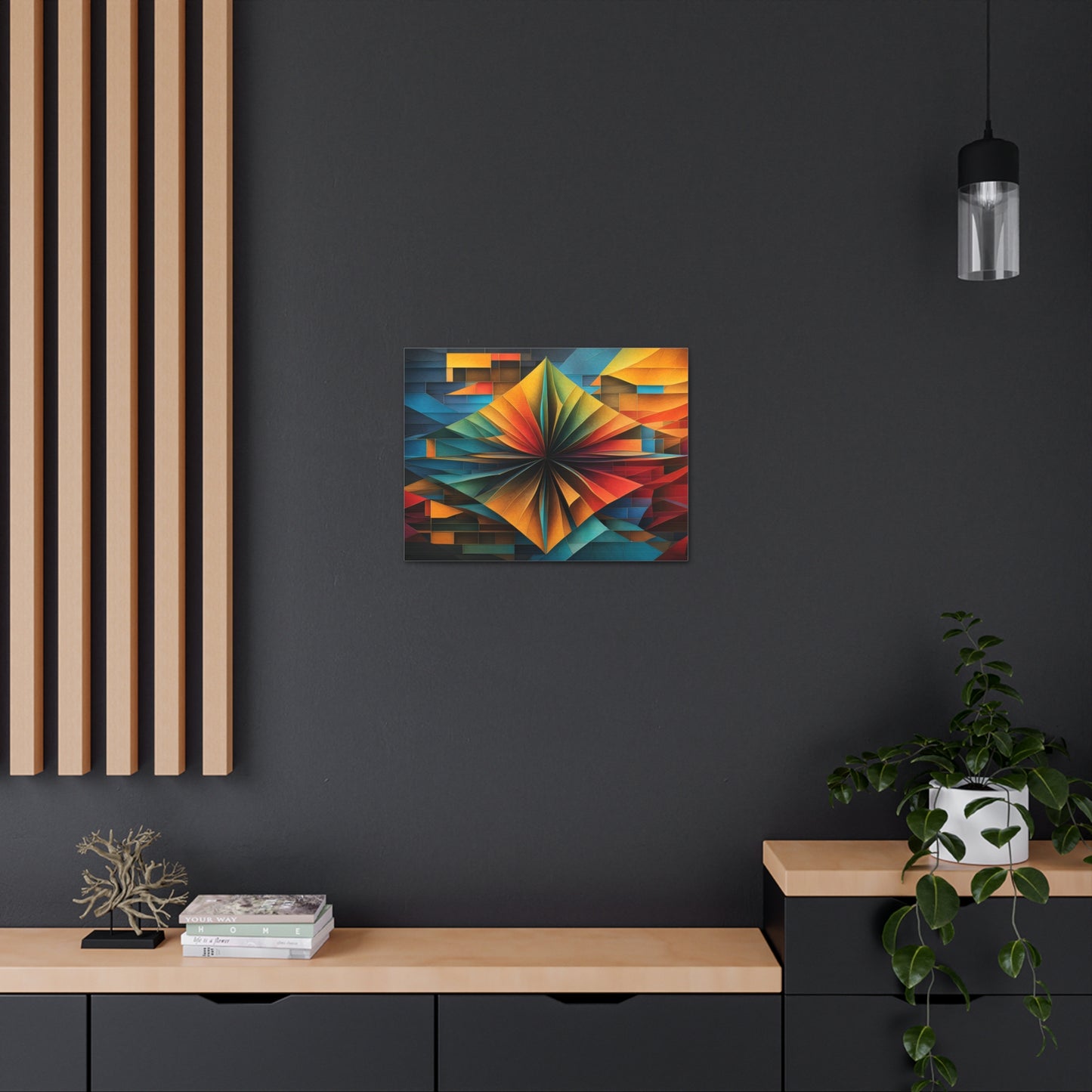 Celestial Mingle: Abstract Wall Décor