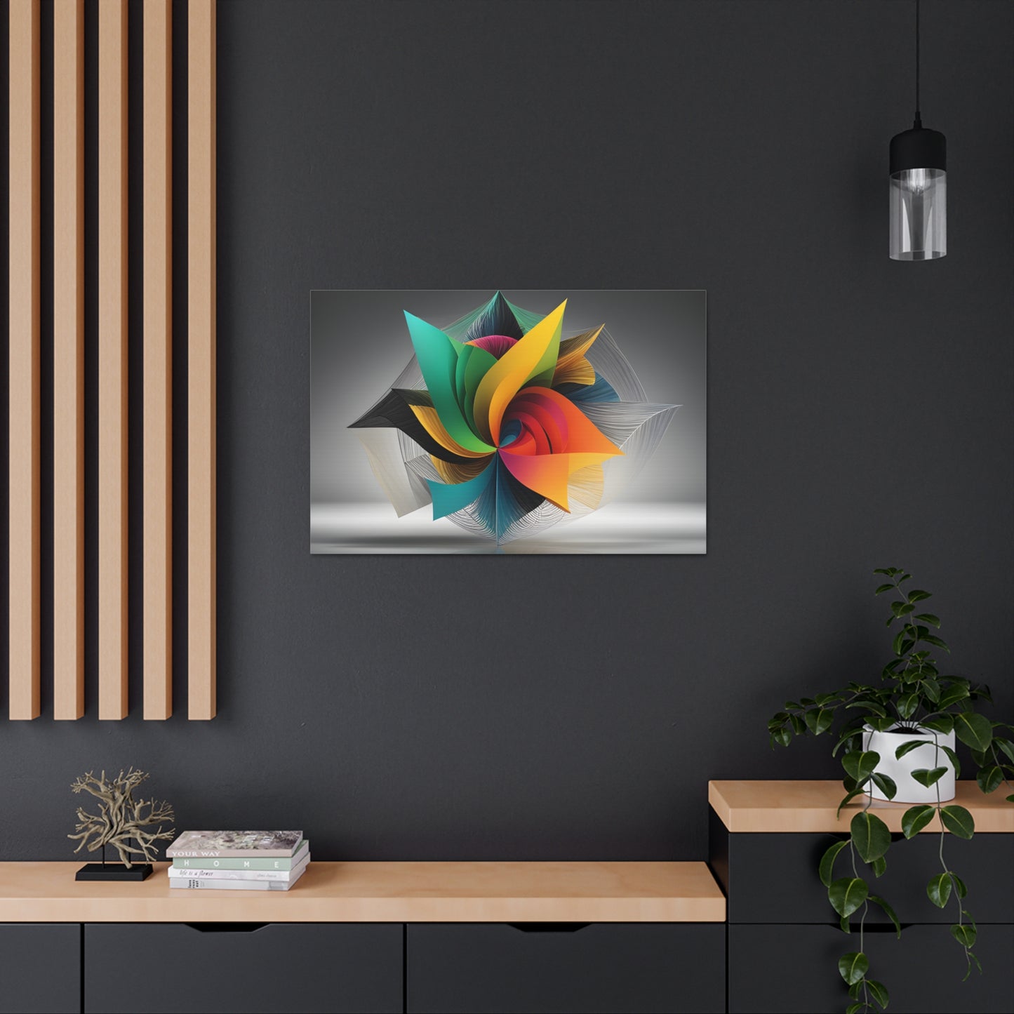 Ephemeral Melody: Abstract Wall Décor