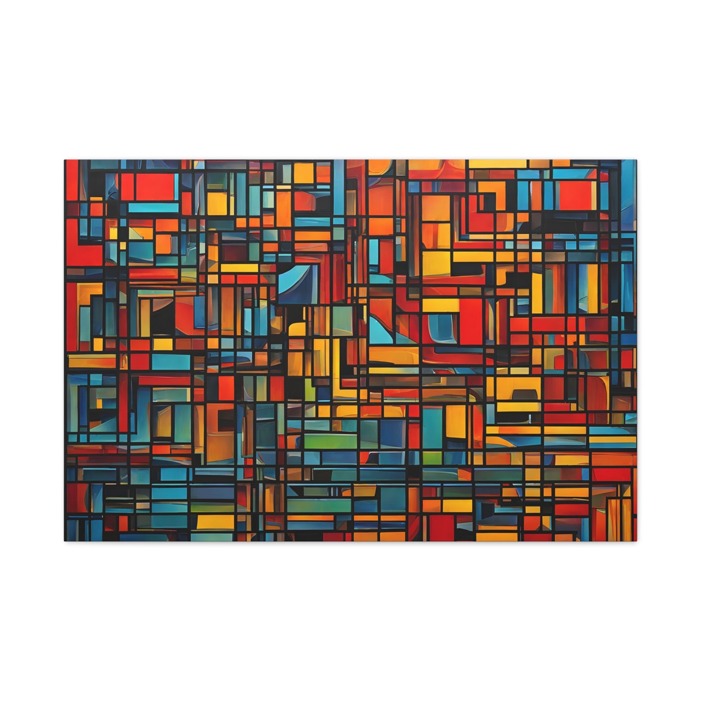 Chromatic Field: Abstract Wall Décor