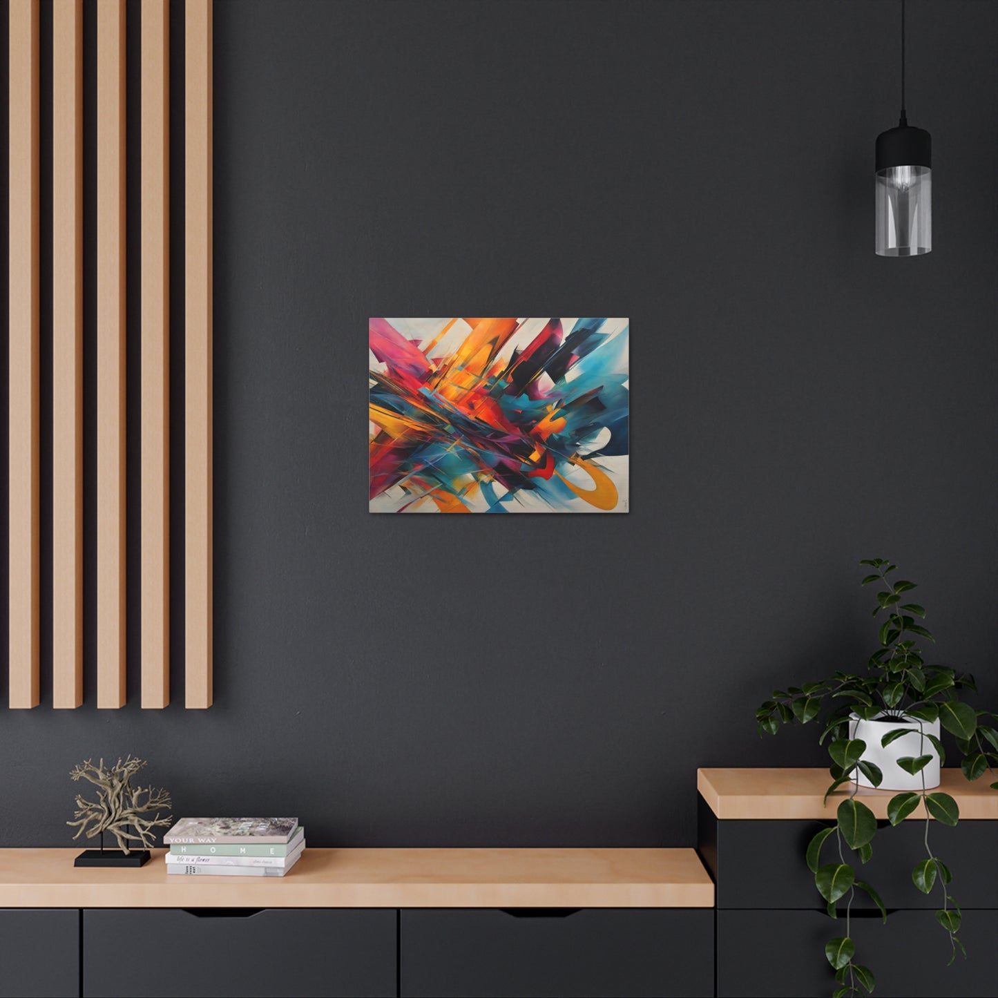 Lyrical Light: Abstract Wall Décor