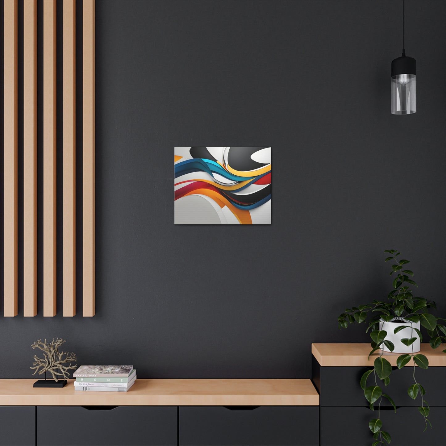 Ethereal Wave: Abstract Wall Décor