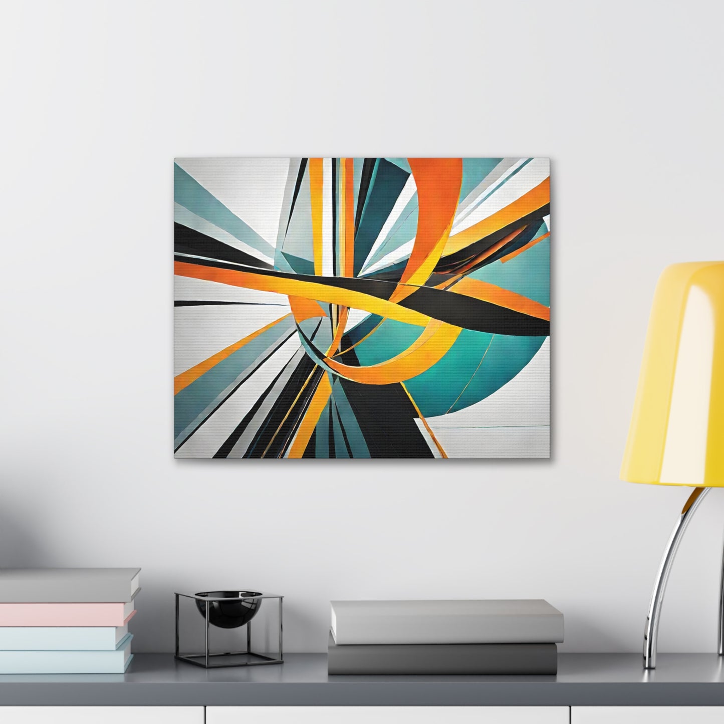 Radiant Rhythms: Abstract Wall Décor