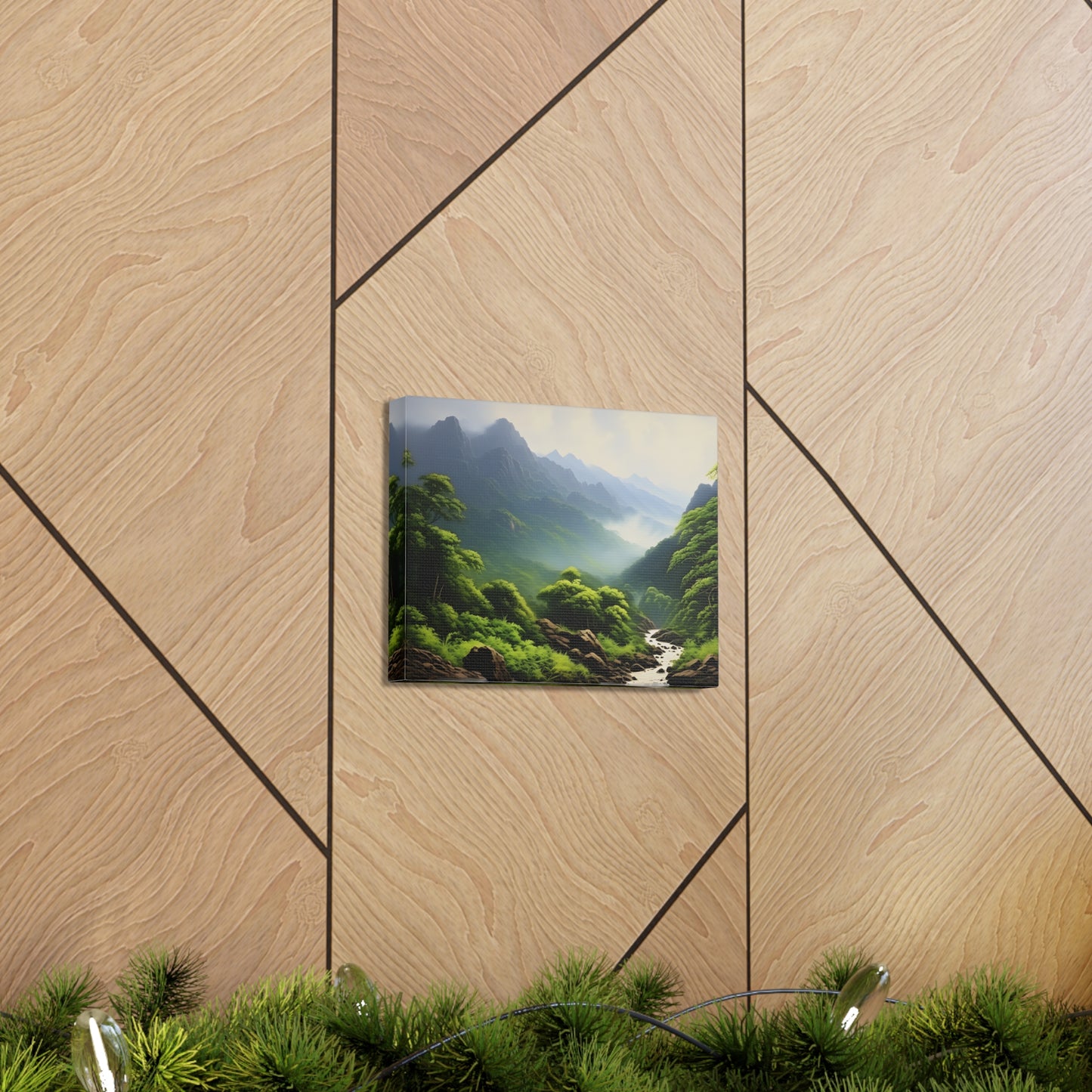 Mystical Range: Nature's Grandeur Wall Décor