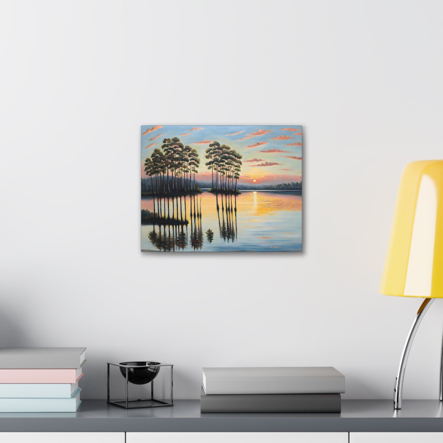 Crystal Waters: Classic Oil Painting Wall Décor