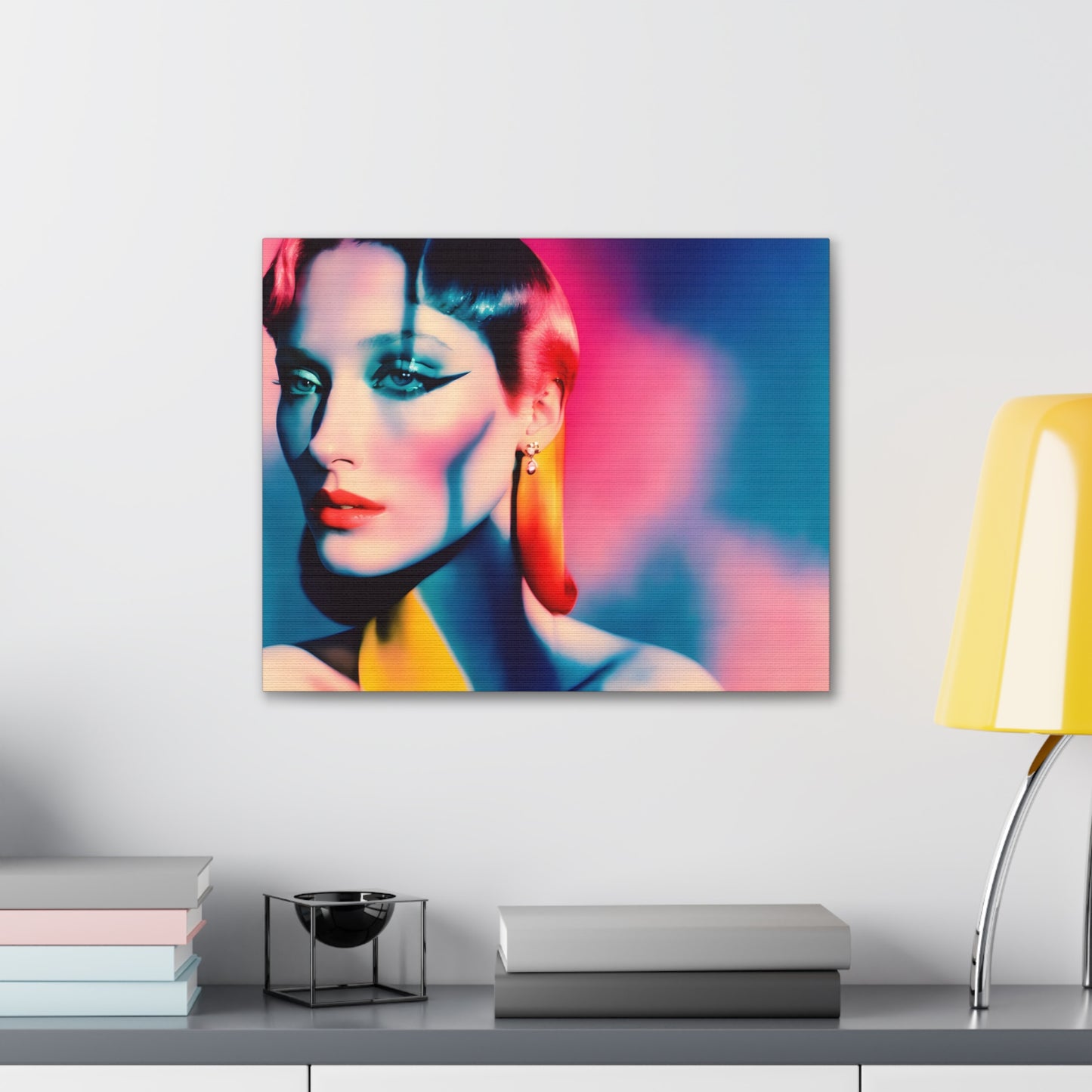 Electric Visionary: Iconic Wall Décor