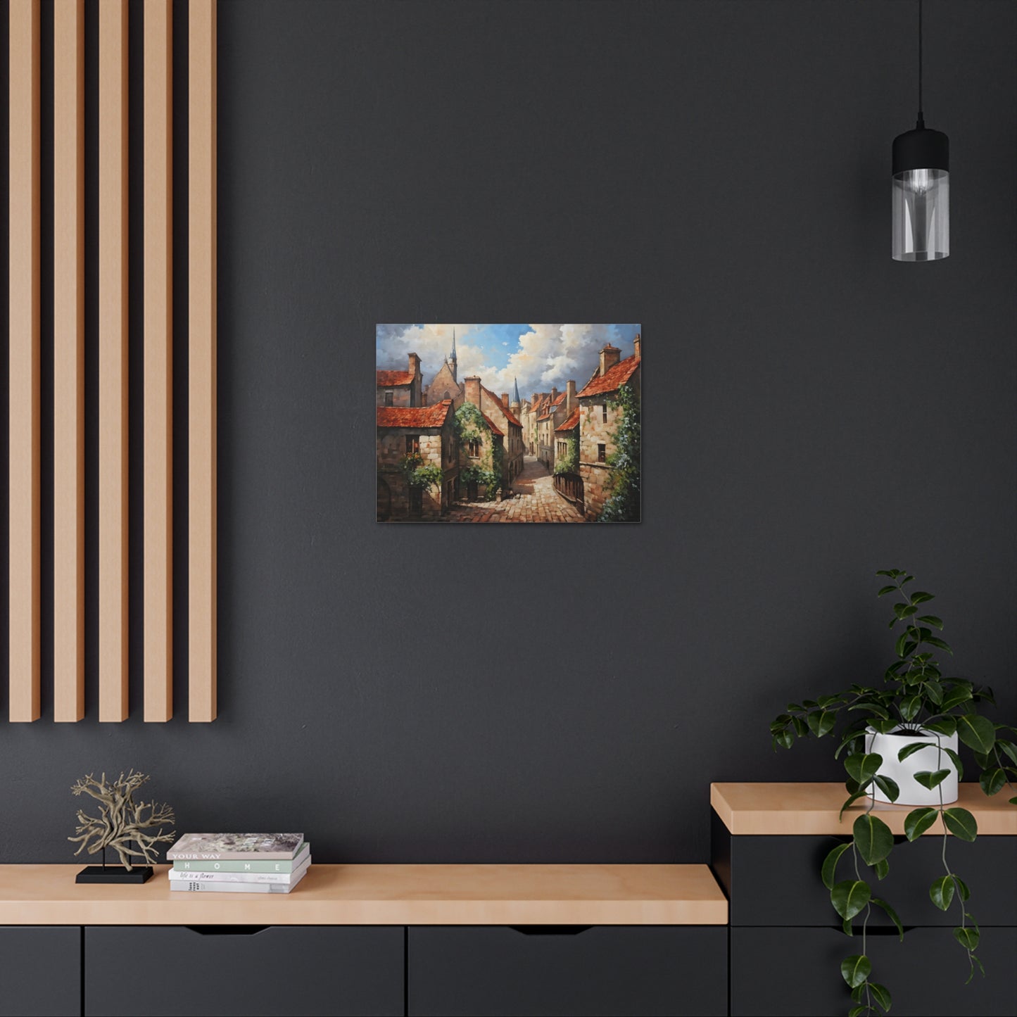 Vacant Burrow: Classic Oil Painting Wall Décor