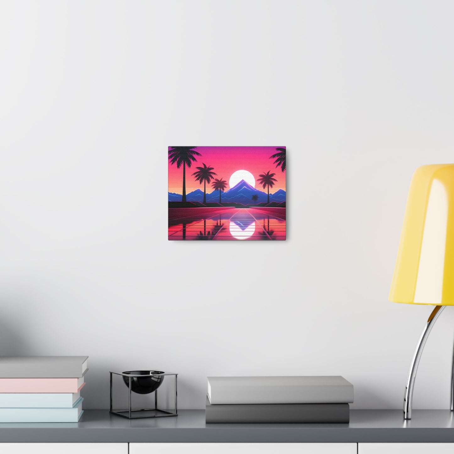 Palmwave: Outrun Wall Décor