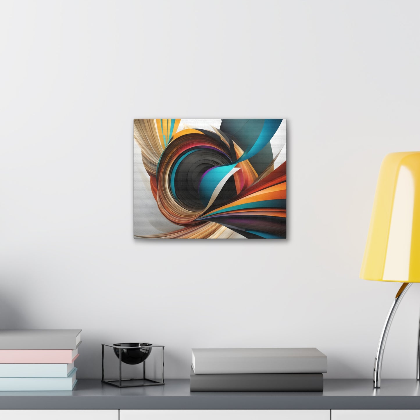 Spectrum Whirl: Abstract Wall Décor