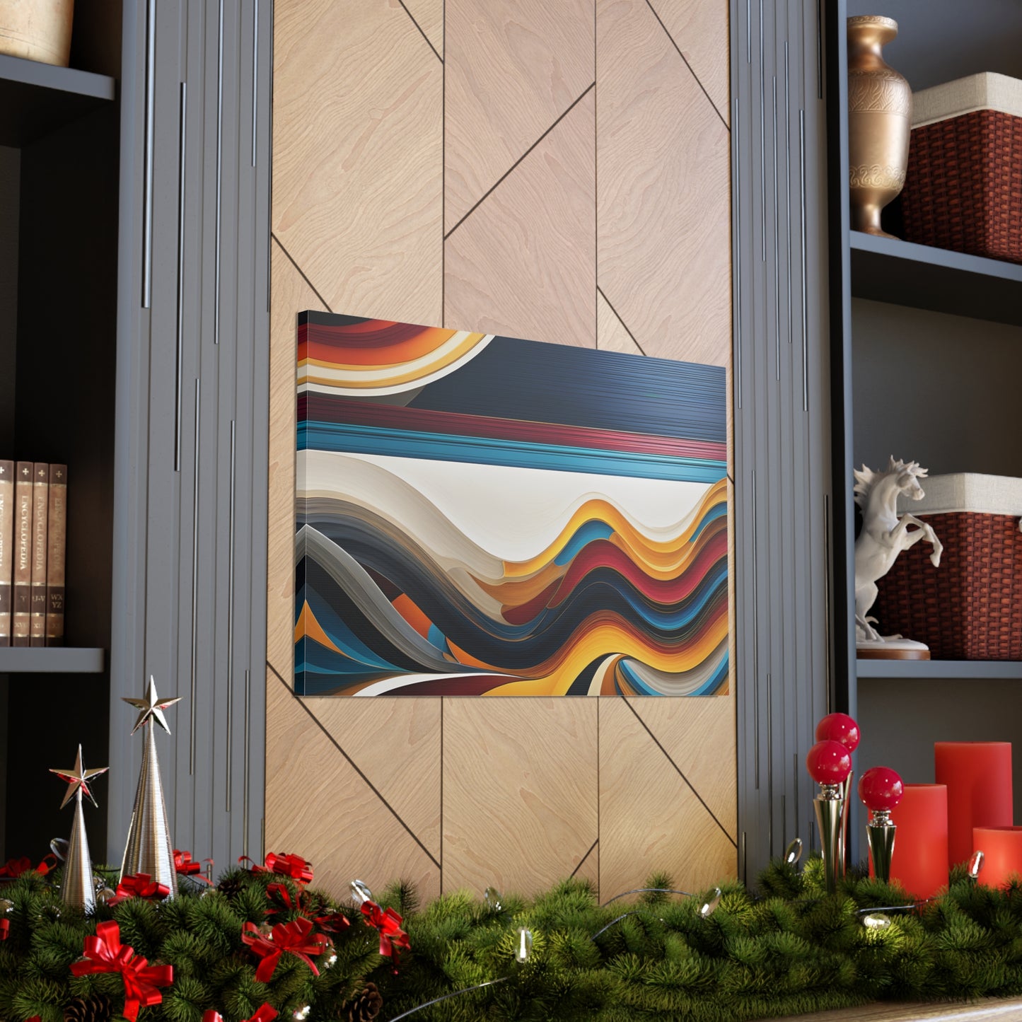 Dreamscape Voyage: Abstract Wall Décor