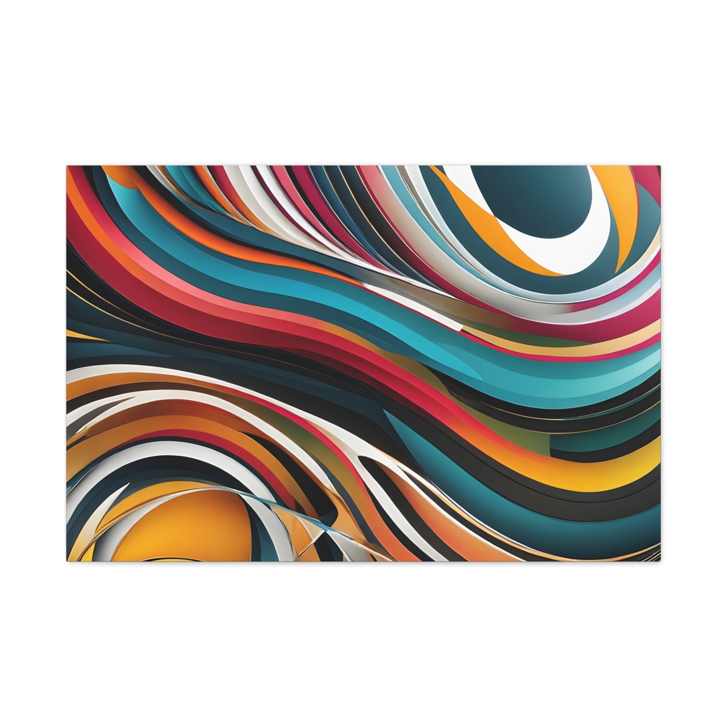 Mystic Streams: Abstract Wall Décor