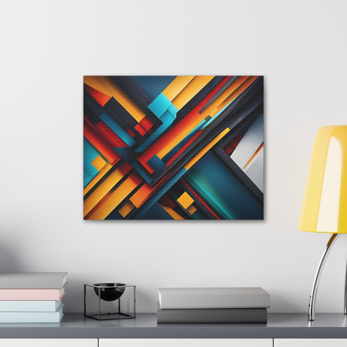 Prismatic Shifts: Abstract Wall Décor