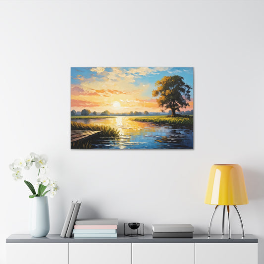 Morning Light: Classic Oil Painting Wall Décor