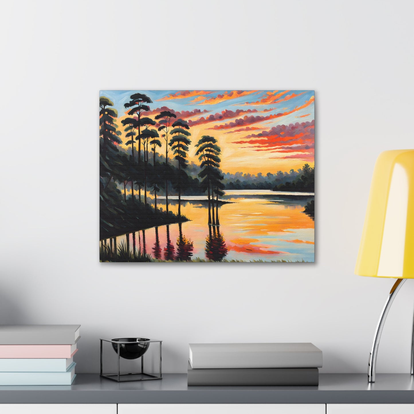 Breezy Bluff: Classic Oil Painting Wall Décor