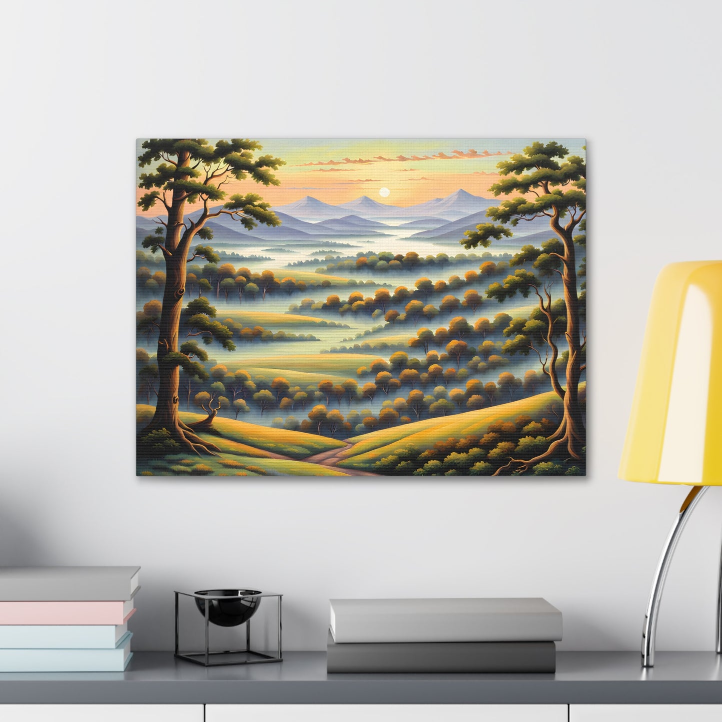 Enchanted Forest: Classic Oil Painting Wall Décor