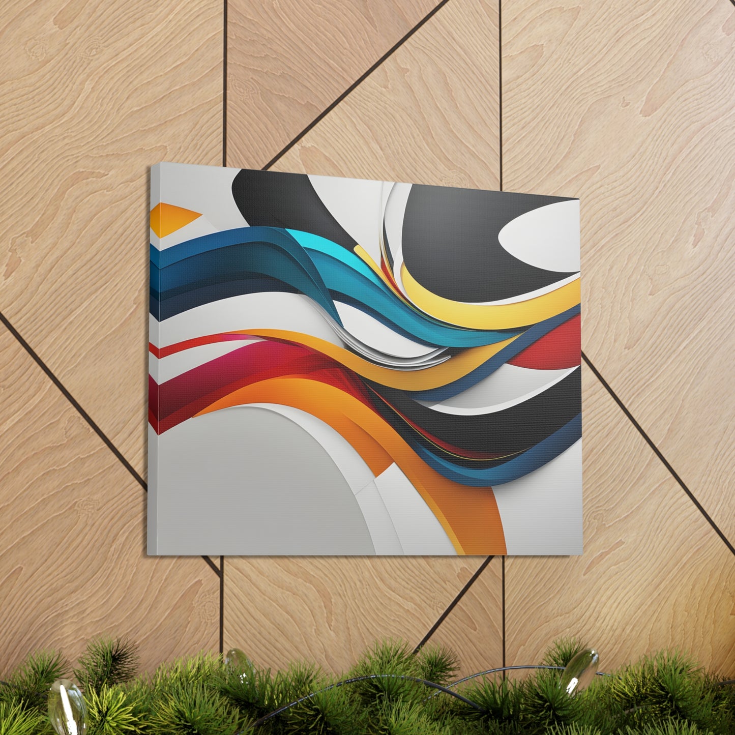 Ethereal Wave: Abstract Wall Décor