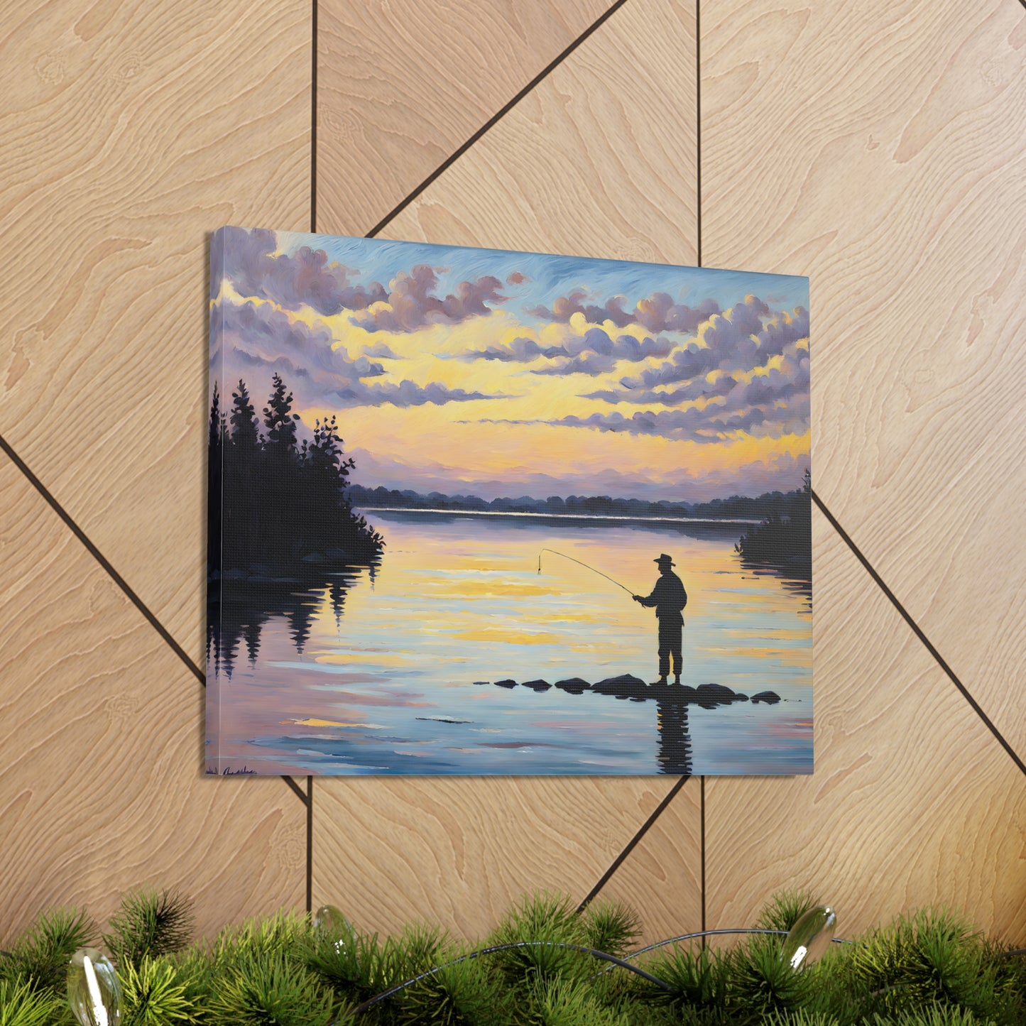 Highland Streams: Classic Oil Painting Wall Décor