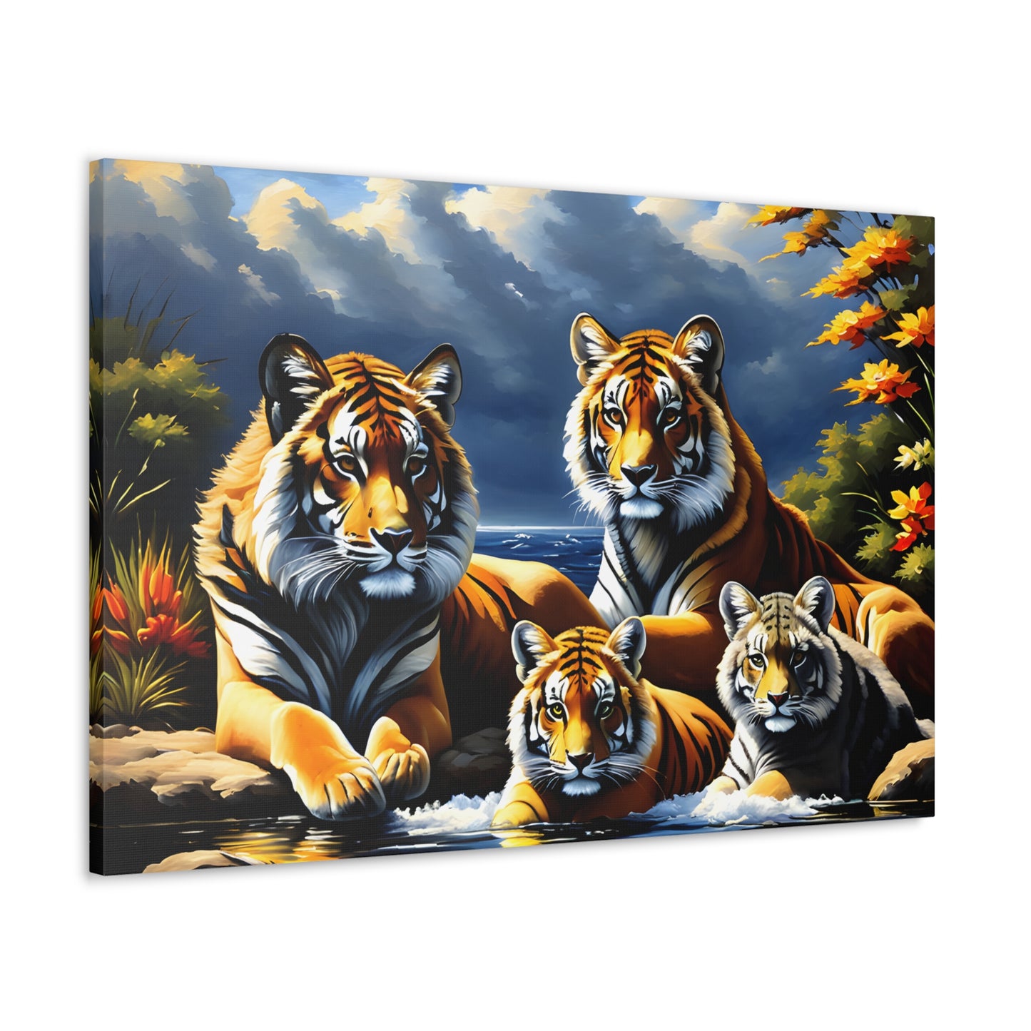 Tiger Palette: Animal Wall Décor