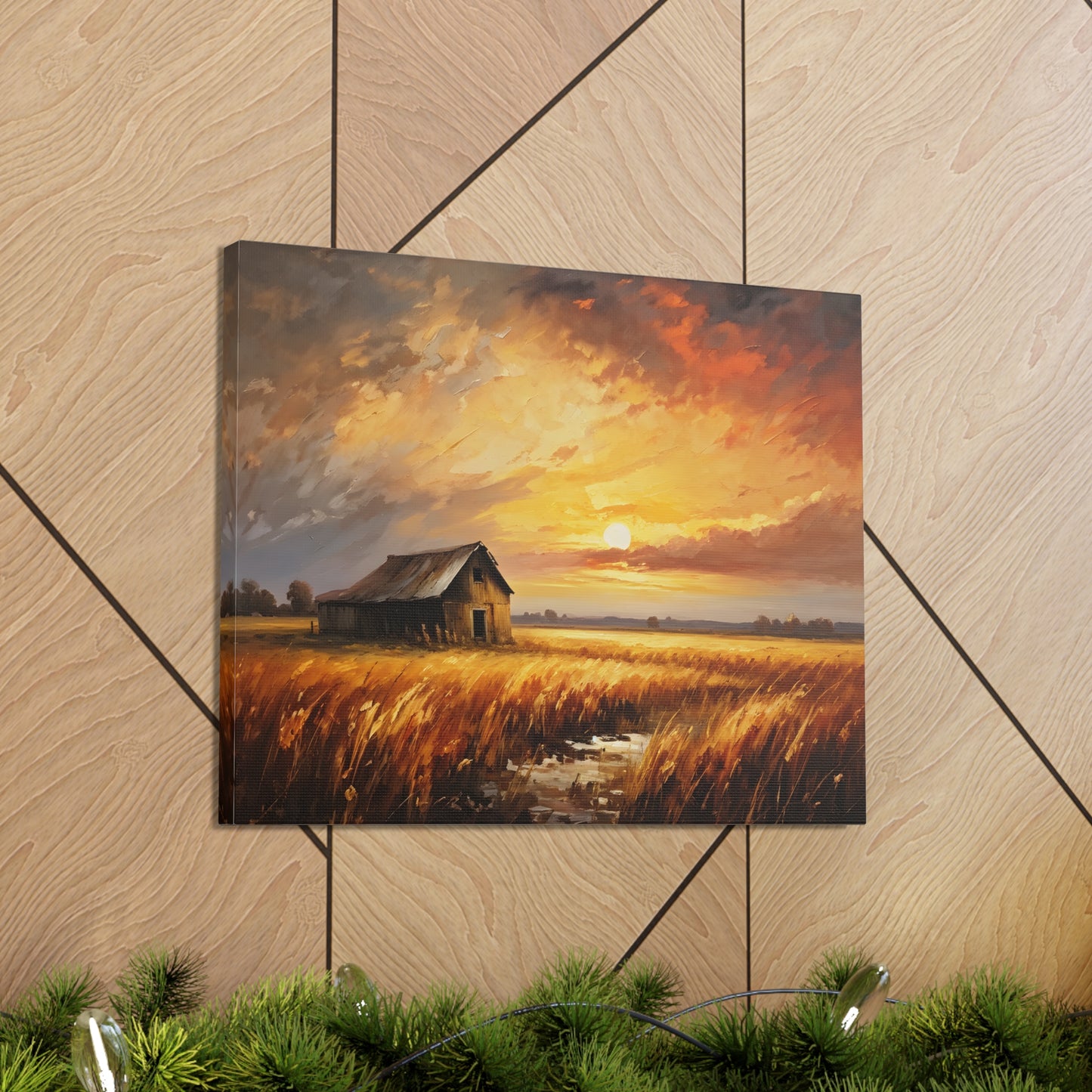 Tranquil Path: Classic Oil Painting Wall Décor