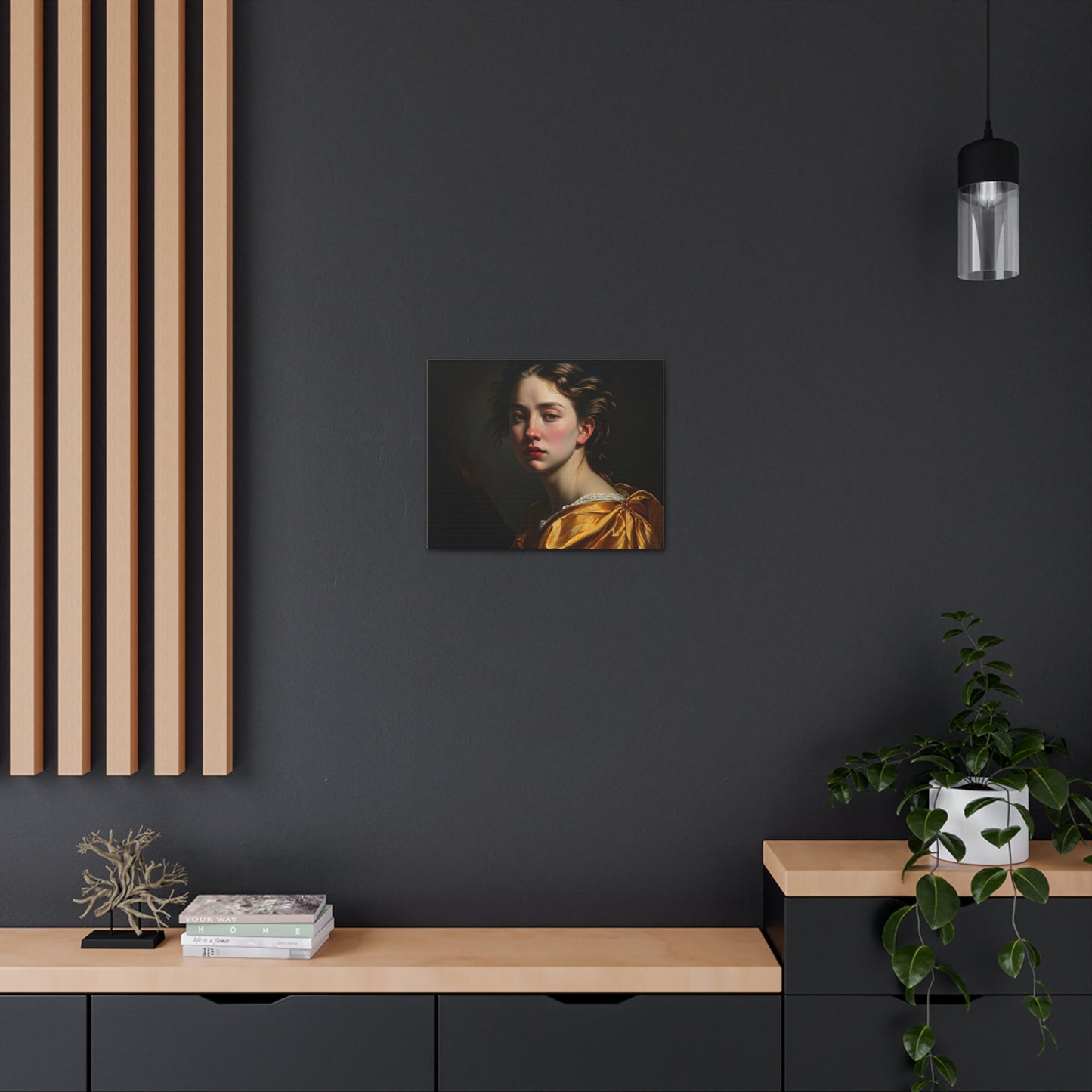 Humility: Classic Oil Painting Wall Décor